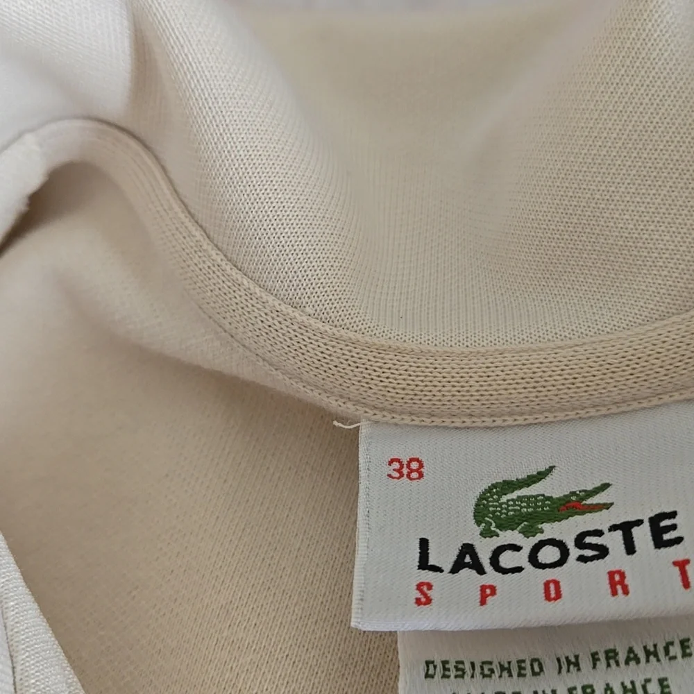 Lacoste Women's Pink and Brown Track Jacket - Picture 8 of 9